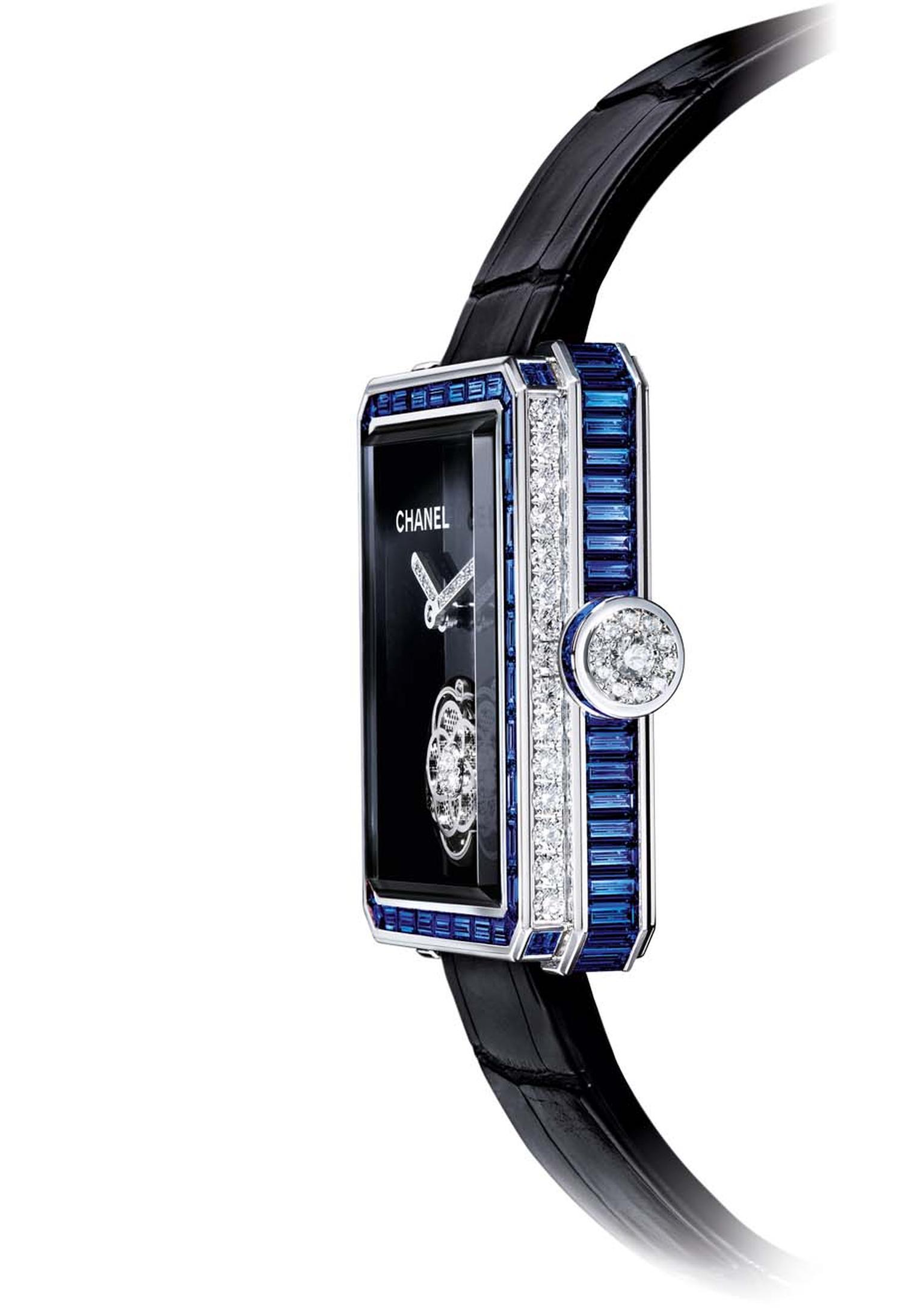 Sapphire stone clearance watch